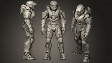 3D model Master Chief   Halo (STL)